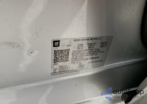 2020 Chevrolet Suburban C1500 Ls из США, поврежденный, VIN 1GNSCGKC6LR183119